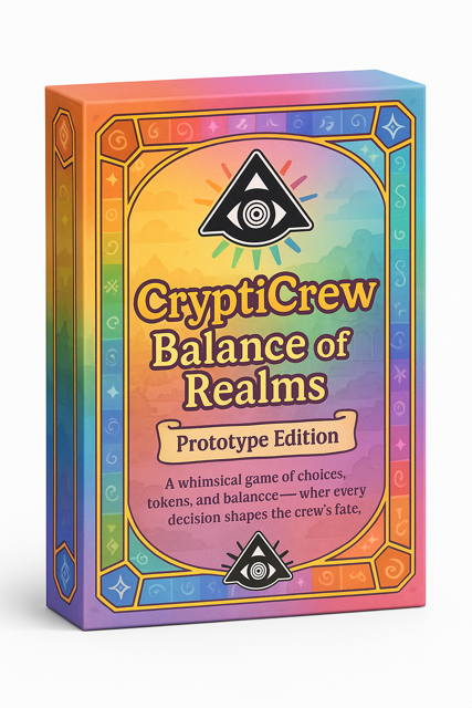 CryptiCrew: Balance of Realms — box